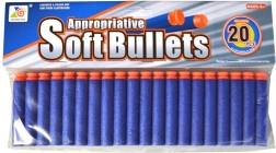 Naboje z przyssawką 20 szt. do zabawek