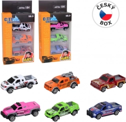 Metalowe ciężarówki, dwa typy