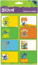 Samoprzylepne etykiety na zeszyty z motywami Lilo & Stitch