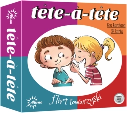 Towarzyska konwersacyjna gra karciana Flirt tête-à-tête