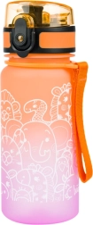 Tritanowa butelka na napoje gradient zwierzęta 350 ml