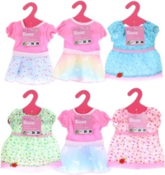 Sukieneczki dla lalki 40–45 cm, mix kolorów