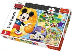 Puzzle maxi 24 elementy – MYSZKA MICKEY: czas na sport