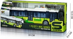 Autobus ze świetlnymi i dźwiękowymi efektami