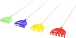 Dziecięce grabki z drewnianą rączką 76 cm