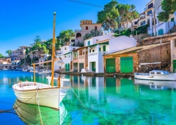 Bluebird puzzle Rybacki port w Cala Figuera 500 elementów