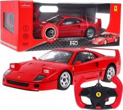 Rastar Ferrari F40 samochód zdalnie sterowany 1:14, czerwony