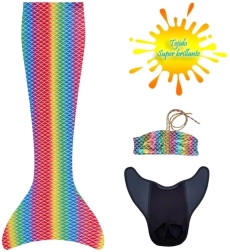 Monopłetwa Aquaris z motywem Hawaje i bikini