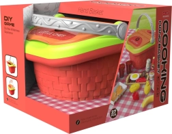 Zestaw do zabawy koszyk z jedzeniem dla dzieci