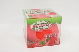 Antystresowy gniotek squishy do ściskania truskawka jumbo 15 cm - 1 sztuka