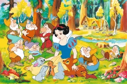 Puzzle Disney: Królewna Śnieżka i siedmiu krasnoludków, 600 elementów