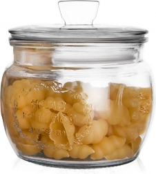 Szklany pojemnik na żywność 600 ml z pokrywką