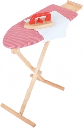 Drewniana deska do prasowania i żelazko dla dzieci