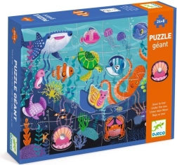 Djeco puzzle Tactilo morze 24 + 8 elementów