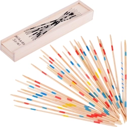 Mikado drewniane patyczki – gra zręcznościowa