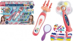 Zestaw koralików do włosów na baterie