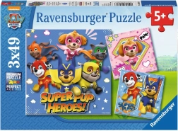 Ravensburger puzzle PAW Patrol 3×49 elementów