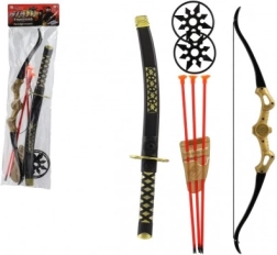 Zestaw ninja z mieczem i akcesoriami