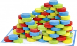 Jeujura Igloo - Drewniana Klockownia 100 Elementów