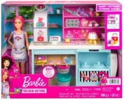 Barbie Cukiernia – zestaw do zabawy z lalką