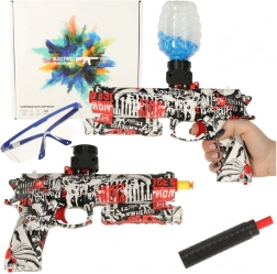 Pistolet na wodne żelowe kulki z ładowaniem USB i okularami