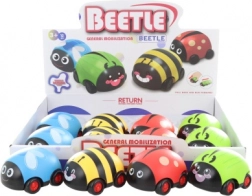 Nakręcane plastikowe żuczki – jeżdżąca zabawka dla dzieci