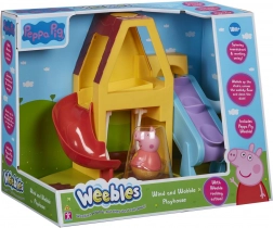 Peppa Pig Weebles kołyszący domek do zabawy