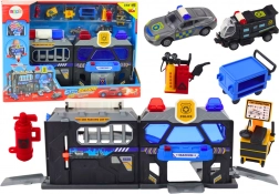 Rozkładana stacja policyjna z światłami i dźwiękami