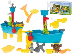 Piratki Stół Zabawowy z Piaskownicą