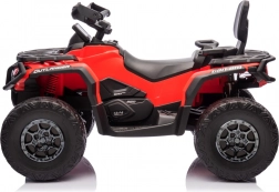 Elektryczny dziecięcy quad Can-Am Outlander czerwony