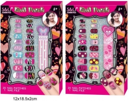 Zestaw do zdobienia paznokci z pilnikiem