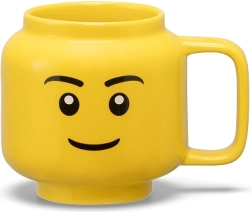 Kubek ceramiczny Lego 255 ml – głowa minifigurki chłopiec