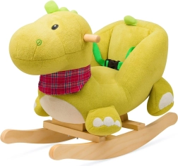 Kołyszący pluszowy dinozaur z melodią Baby Mix
