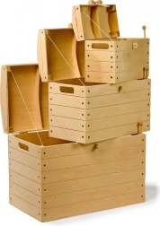 Skrzynia ze skarbem - zestaw 3 sztuk.