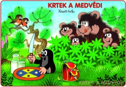 Kolorowanka A5 Krecik i niedźwiedzie