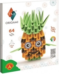 Zabawny zestaw Origami 3D – Ananas dla dzieci