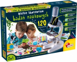 Zestaw naukowy I'm a Genius Wielkie laboratorium 120 eksperymentów