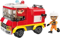 Klocki strażacka cysterna QMAN MINE CITY
