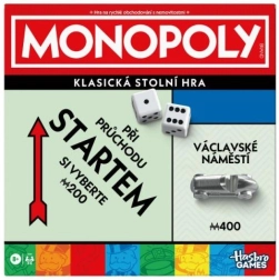 Monopoly Classic od Hasbro – wersja czeska