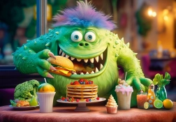 Cherry Pazzi Puzzle Smacznego 500 elementów