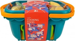 Koszyk z jedzeniem do krojenia – ciemnozielony