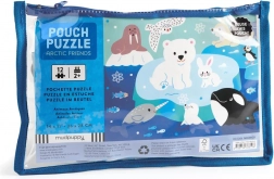 Mudpuppy puzzle w saszetce Lodowi przyjaciele – 12 elementów