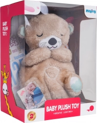 Interaktywna pluszowa wydra dla niemowląt ze światłem i dźwiękami