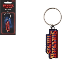 Metalowy brelok Stranger Things z logo WSQK