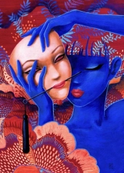 Puzzle Grafika Bas Les Masques 500 elementów