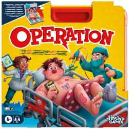 Hasbro Operacja - Dziecięca Gra Planszowa