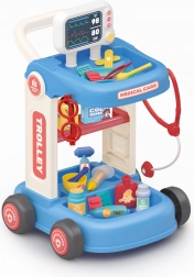 Wózek medyczny z akcesoriami