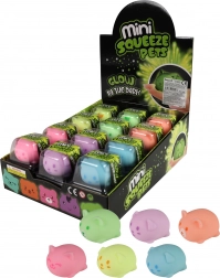 Antystresowa piłeczka Zwierzątko świecące w ciemności