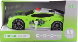 Sportowy samochód na baterie