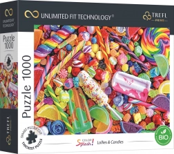 Puzzle TREFL UFT Color Splash: lizaki i słodycze 1000 elementów